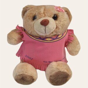 St. Labre Indian School Teddy Bear Pink Dress 2007
